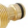 Adaptador macho em bronze 3/4