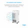 Climatizador de ar port�til 3,5L 3 em 1 - Smart  220V