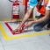 Fita adesiva para demarca��o 48 mm x 15 m 