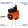 Bomba pressurizadora 250 watts 4000L/H - BFL300  110V