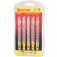 L�mina serra tico tico 75 mm 6 dentes bimetal para madeira 5 pe�as - BU36T