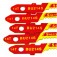 L�mina serra tico tico para cortes curvos 50 mm 14 dentes multiuso com 5 pe�as - BU214S