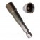 Soquete magn�tico sextavado 5/16'' x 50 mm encaixe 1/4
