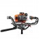 Perfurador de solo a gasolina 52 cc com broca 73 x 20 cm - 541EA