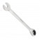 Chave combinada com catraca 17 mm a�o cromo van�dio