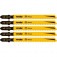 L�minas serra tico tico 100 mm 8 dentes para metal 5 pe�as 