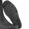 Bota de PVC preta cano m�dio sem forro  