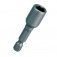 Soquete magn�tico sextavado 10 x 50 mm encaixe 1/4