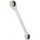Chave estrela 12 mm x 13 mm com catraca 