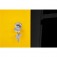 Bancada fechada com tampo de madeira 4 portas 2000 x 920 x 600 mm