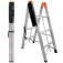 Escada Dobr�vel Palito de alum�nio 3 degraus - N24035753
