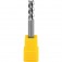 Fresa topo 5,0 mm em metal duro com 3 cortes