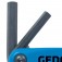 Jogo de chave allen em arma��o 2 a 8 mm com 7 pe�as - 42SCL