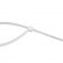 Abracadeira de nylon branca 4,8 mm x 40 cm com 100 pe�as