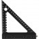 Esquadro tri�ngular de alum�nio para carpintaria 120 mm