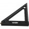 Esquadro tri�ngular de alum�nio para carpintaria 120 mm