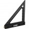 Esquadro tri�ngular de alum�nio para carpintaria 120 mm