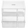 Organizador pl�stico com 4 gavetas - OPV 0234