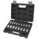 Jogo de soquete hexalobular E10 a E24 / T20 a T60 encaixe 1/2