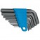 Jogo de chave allen 1,5 a 10 mm com 9 pe�as - 42-9M