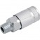 Engate r�pido macho para ar comprimido rosca 1/4