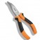 Alicate bico meia cana curvo extra longo 8