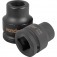 Soquete sextavado de impacto 19 mm encaixe 3/4