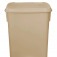 Cesto coletor de lixo com pedal 100L com rodas - CP11BG