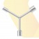 Chave 3 pontas soquetes ninja 12 x 14 x 17mm - BOM-1225