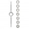 Jogo de tarraxa M3 a M12 com 8 pe�as - BOM-3230