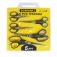 Tesoura manual uso geral a�o inoxid�vel 140 a 215 mm 5 pe�as - BOM-3302