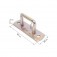 Suporte multiuso retangular 65 x 20 mm - 926-2520