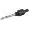 Suporte para serra copo de 14 mm a 30 mm com broca piloto haste de 7/16