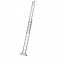 Escada de alum�nio extens�vel 3,24 x 5,42 m 2 x 11 degraus - ESC0620
