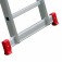 Escada de alum�nio extens�vel 3,52 x 5,98 m 2 x 12 degraus - ESC0621