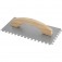 Desempenadeira de a�o dentada 250 x 120 mm