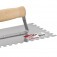 Desempenadeira de a�o dentada 255 x 120 mm 