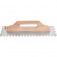 Desempenadeira de a�o dentada 390 x 120 mm
