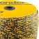 Corda multifilamento tran�ada 10 mm x 190 m preta e amarela