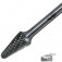 Lima rotativa endurecida c�nica redonda 12 x 28 mm haste 6 mm - 23.223