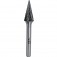 Lima rotativa endurecida c�nica reta 10 x 20 mm haste 6 mm - 23.257