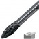 Lima rotativa endurecida em chama 6 x 18 mm haste 6 mm - 23.282