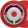 Disco flap para polimento inox 115 x 22 mm - 09.010