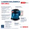 Lixadeira roto orbital a bateria 18V Brushless Sem bateria - GEX 185-LI