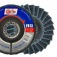 Disco de lixa flap disc manta abrasiva 4.1/2
