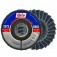 Disco de lixa flap disc manta abrasiva 4.1/2