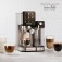 Cafeteira expresso 20 Bar preto e prata Dolce Latte�- C-28-ECL  220V