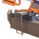 Serra fita horizontal 1,5 CV 250 mm com cabe�ote e morsa hidr�ulico trif�sica - FMG-500HM