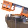 Serra fita horizontal 1,5 CV 250 mm com cabe�ote e morsa hidr�ulico trif�sica - FMG-500HM