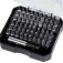Jogo de bits 61 pe�as encaixe sextavado 1/4